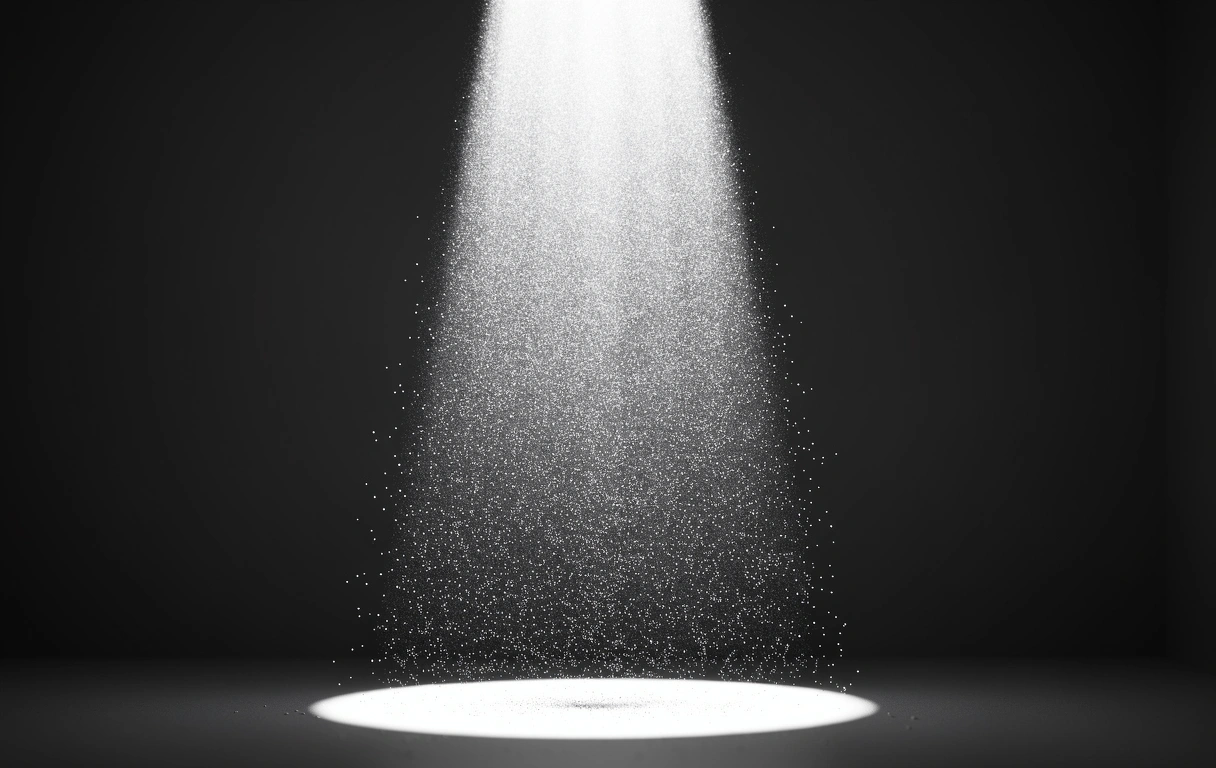 Abstraktes Lichtmuster